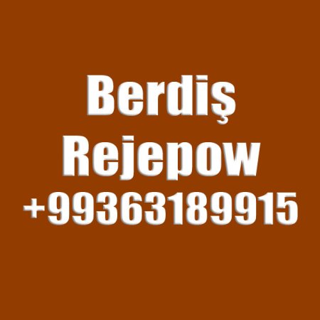 Berdish Rejepow - Maya (+99363189915)